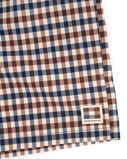 Aquascutum Hydro Clip Check Short Check