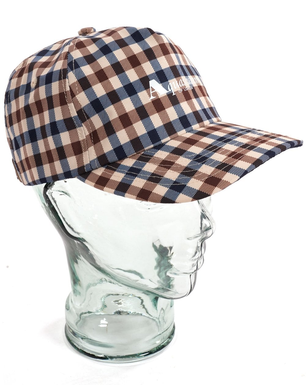 Aquascutum Baseball Cap Check