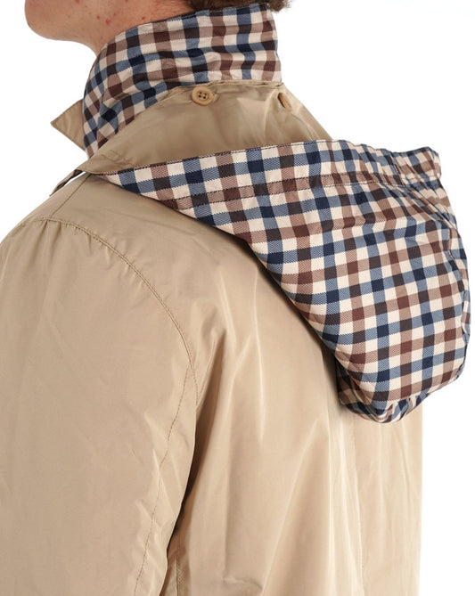 Aquascutum Aquascutum Packable Trench Coat Beige