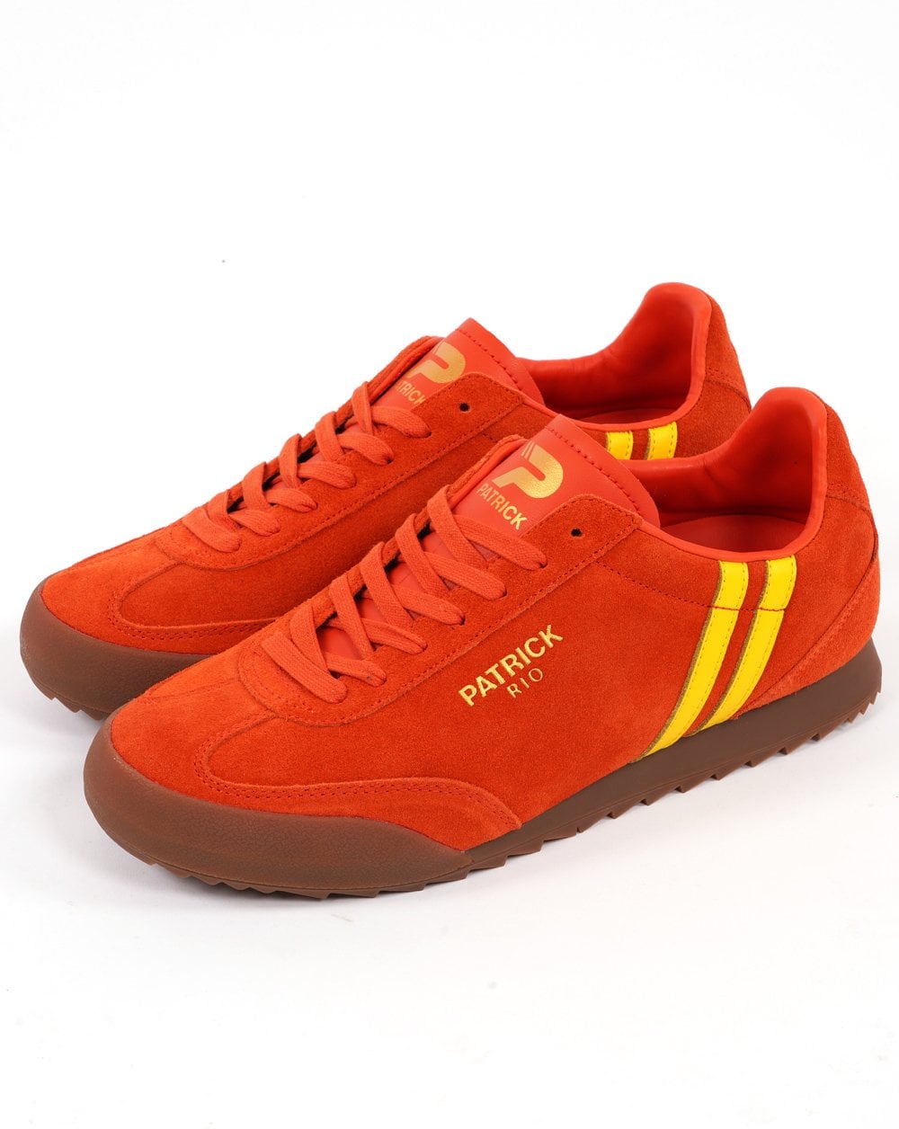 Patrick Rio Trainers Orange /Yellow