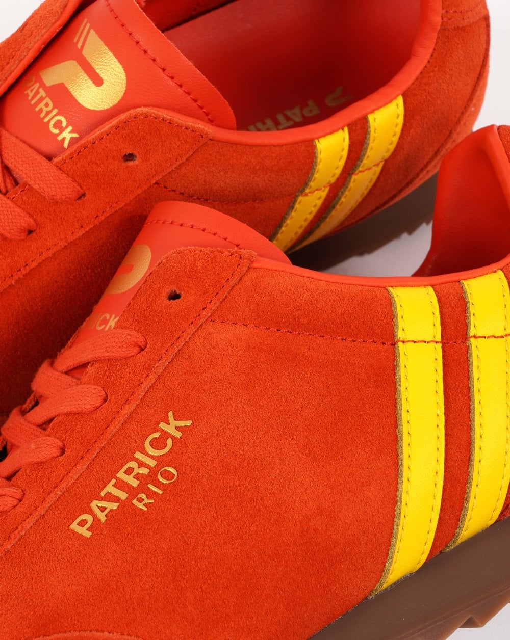Patrick Rio Trainers Orange /Yellow