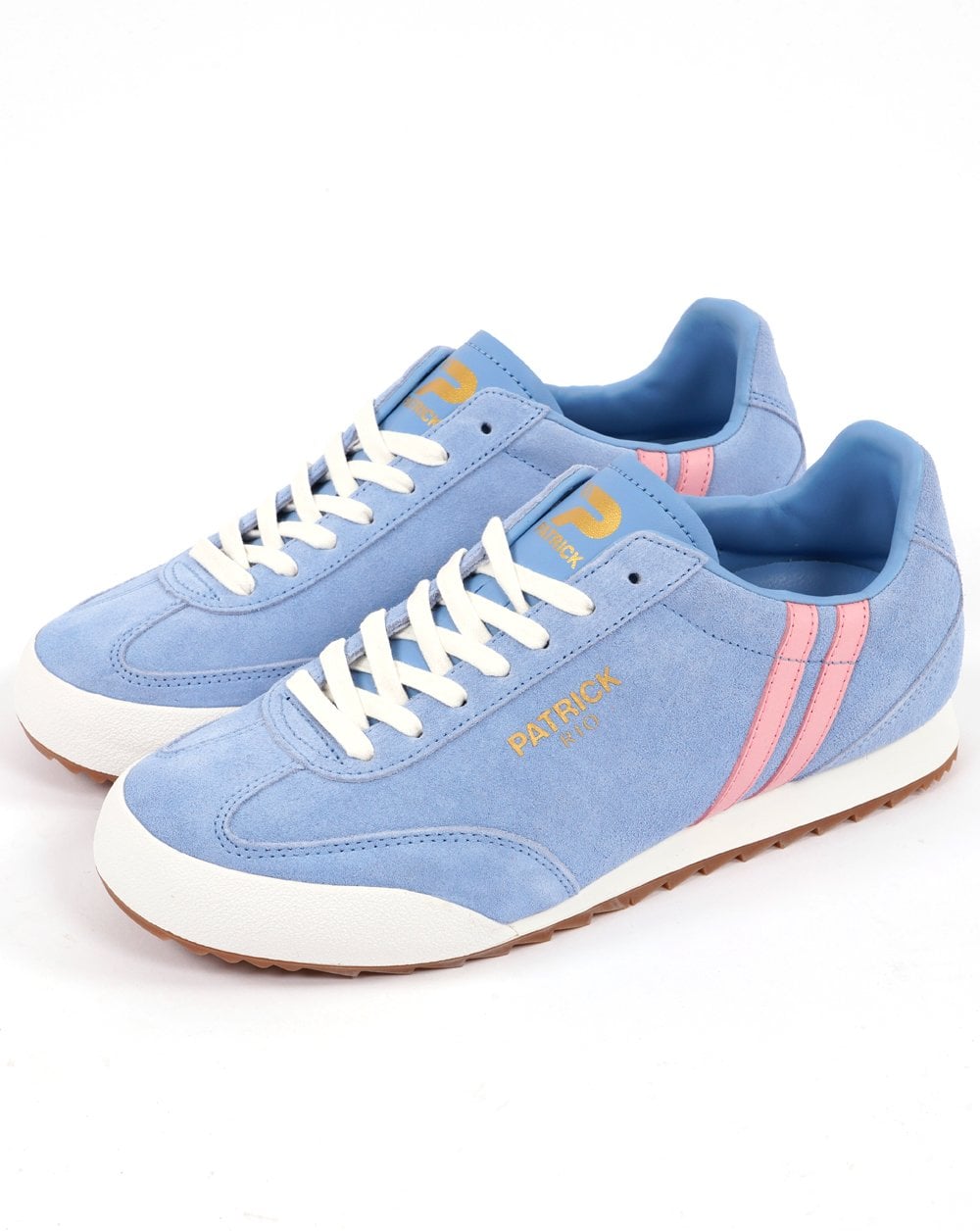 Patrick Rio Trainers Sky Blue/Pink