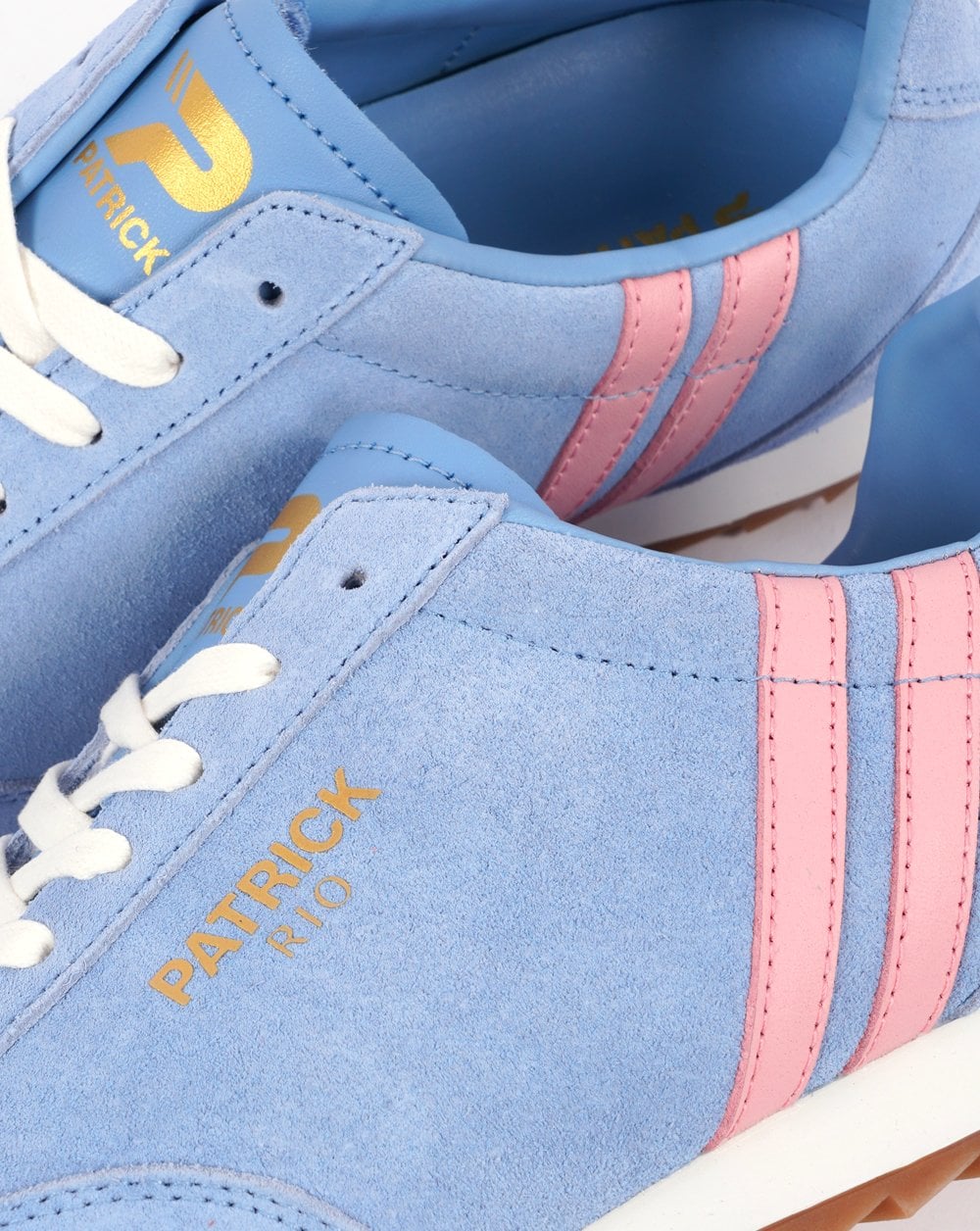 Patrick Rio Trainers Sky Blue/Pink