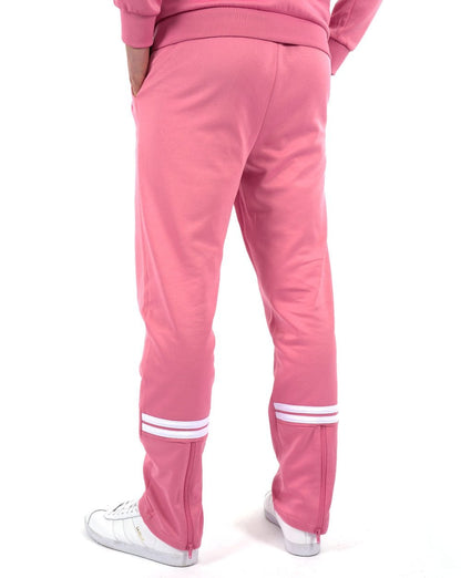 Sergio Tacchini Zip Bottom Track Pants Pink