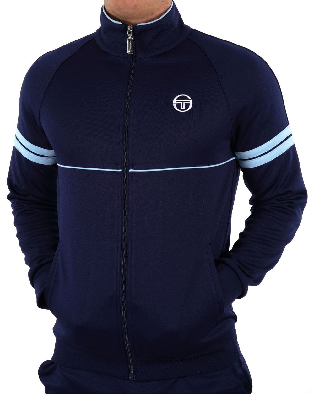 Sergio Tacchini Star Track Top Navy Sky