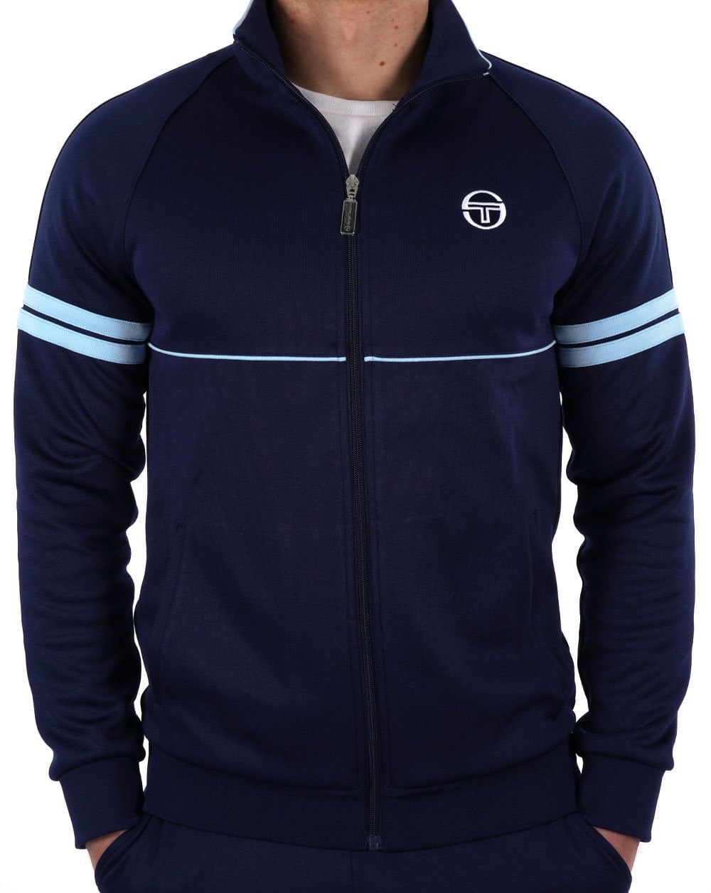 Sergio Tacchini Star Track Top Navy Sky