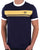Sergio Tacchini Masters T Shirt Navy Blue/Yellow
