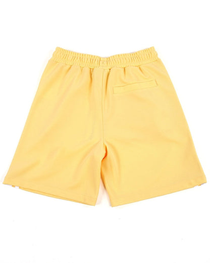 Sergio Tacchini Striped Casual Shorts Yellow/White