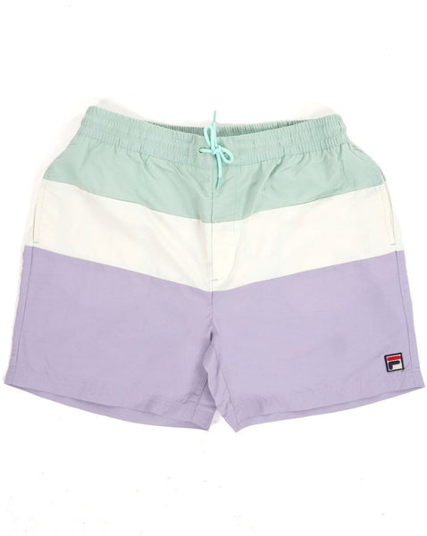 Fila Vintage Alexi Swim Shorts Lilac/Light Green/Gardenia