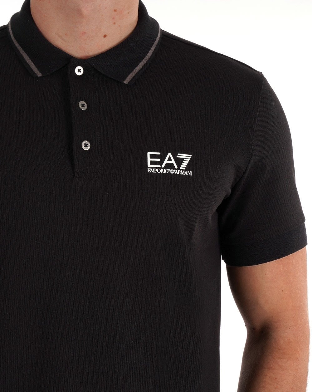 EA7 Emporio Armani Polo Shirt Black