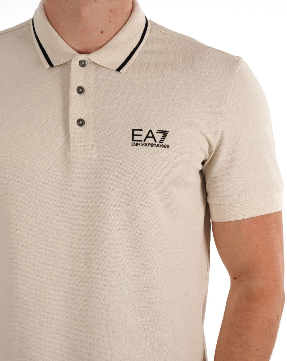 EA7 Emporio Armani Polo Shirt Stone