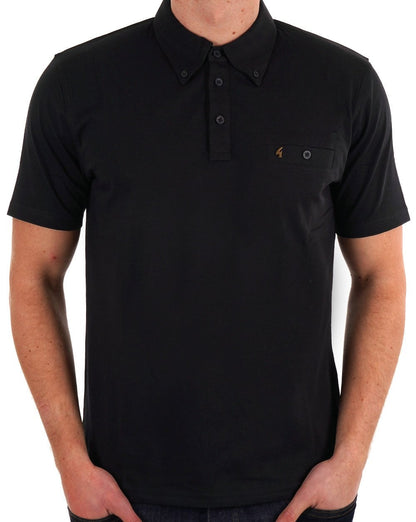 Gabicci Vintage Polo Shirt Black