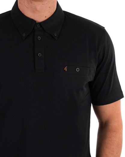 Gabicci Vintage Polo Shirt Black