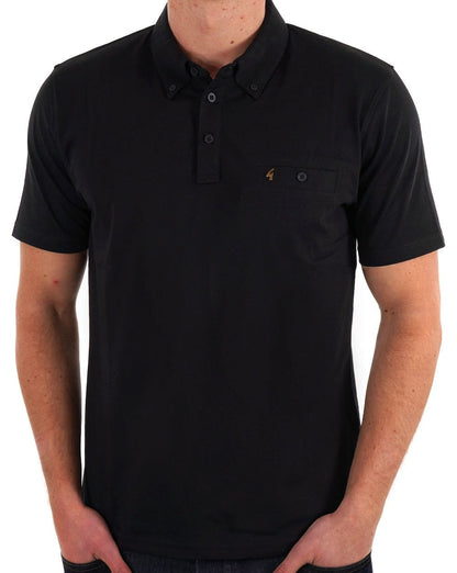 Gabicci Vintage Polo Shirt Black
