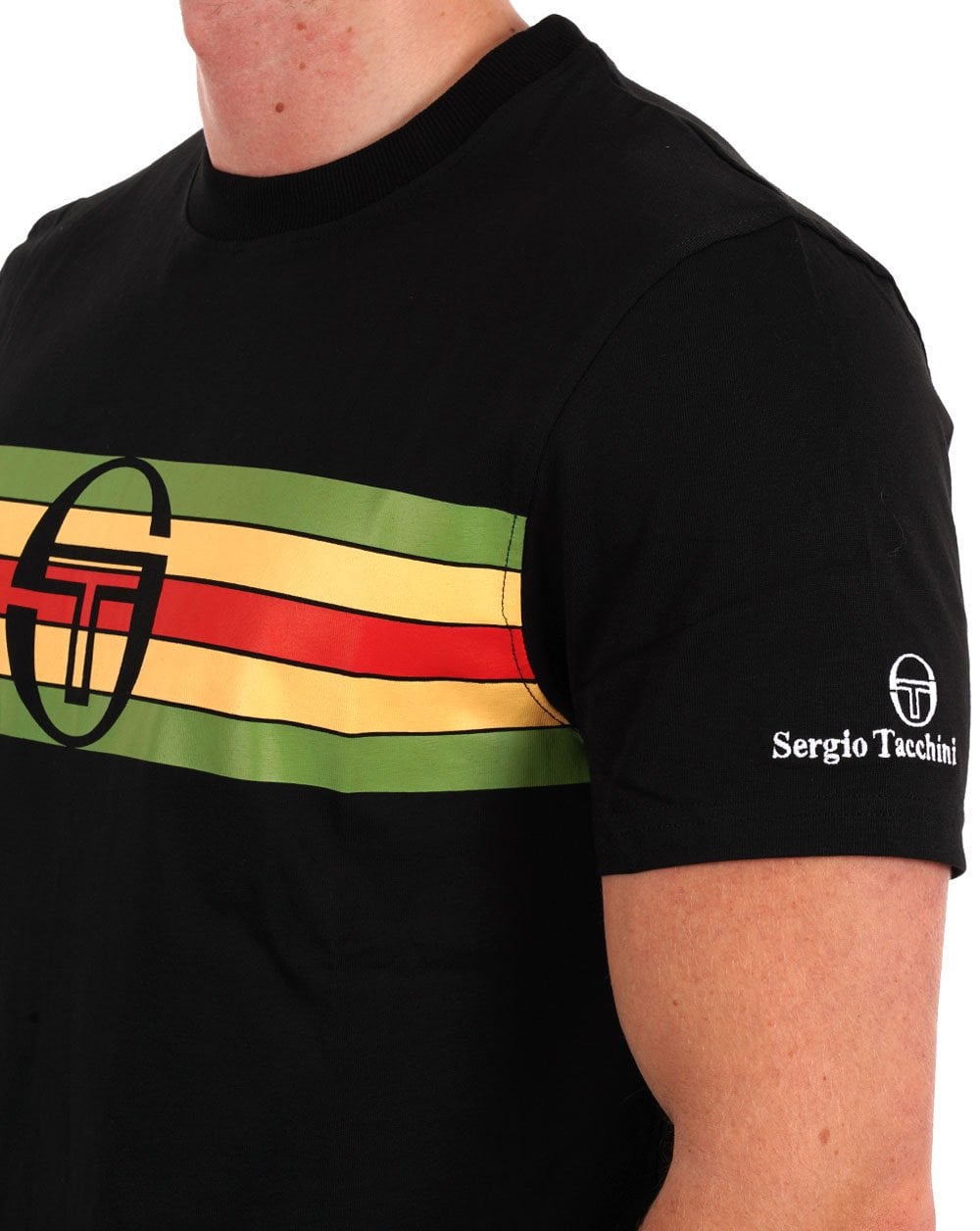 Sergio Tacchini Adamo T Shirt Black
