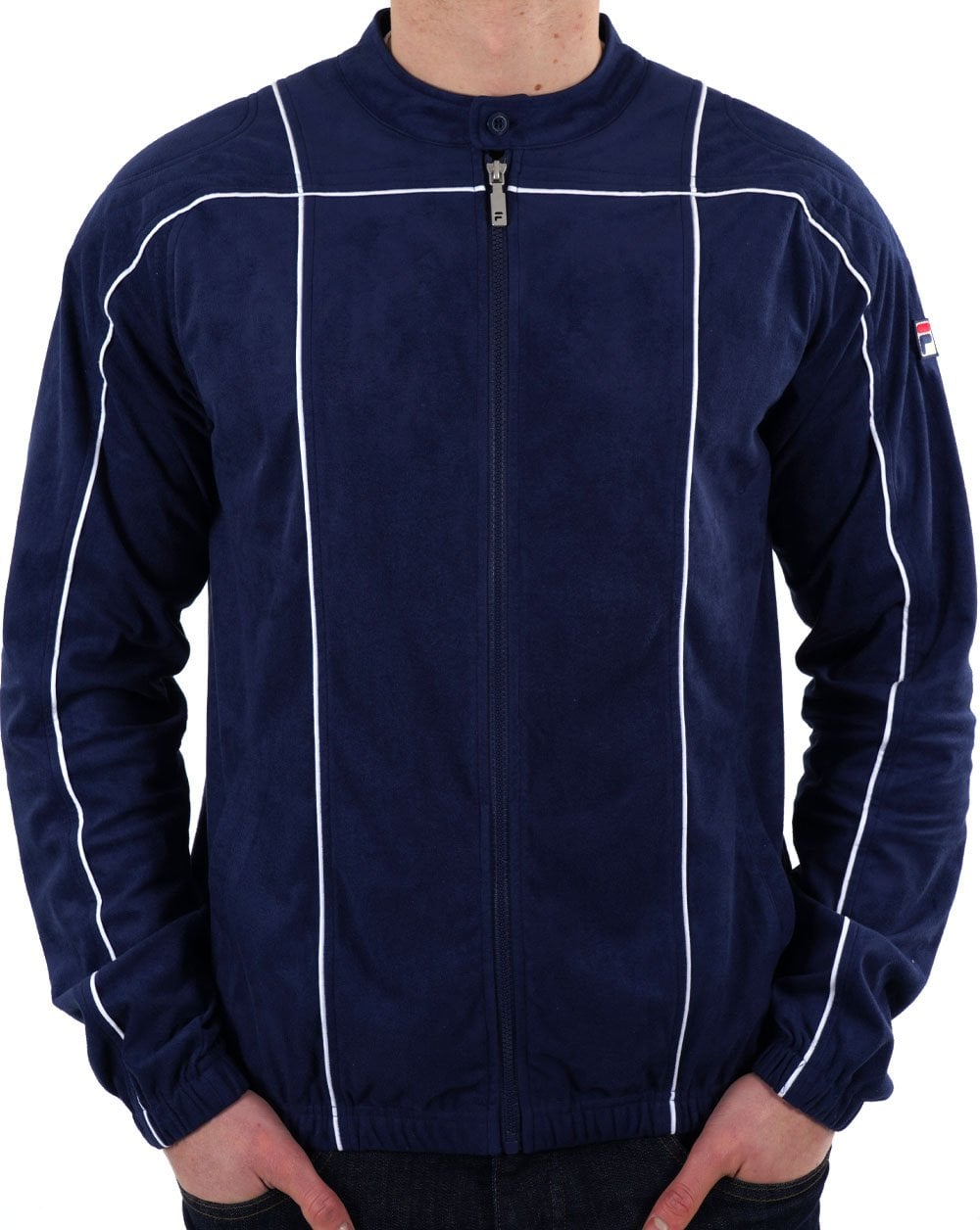 Fila Vintage Terrinda Mk3 Track Top Navy/White