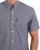Ben Sherman Gingham Short Sleeve Shirt Dark Blue