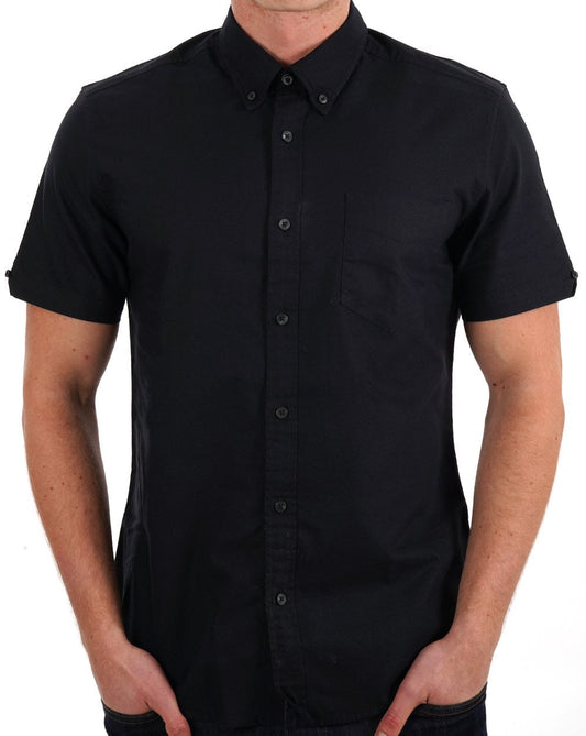 Ben Sherman Signature Organic Oxford Shirt Black