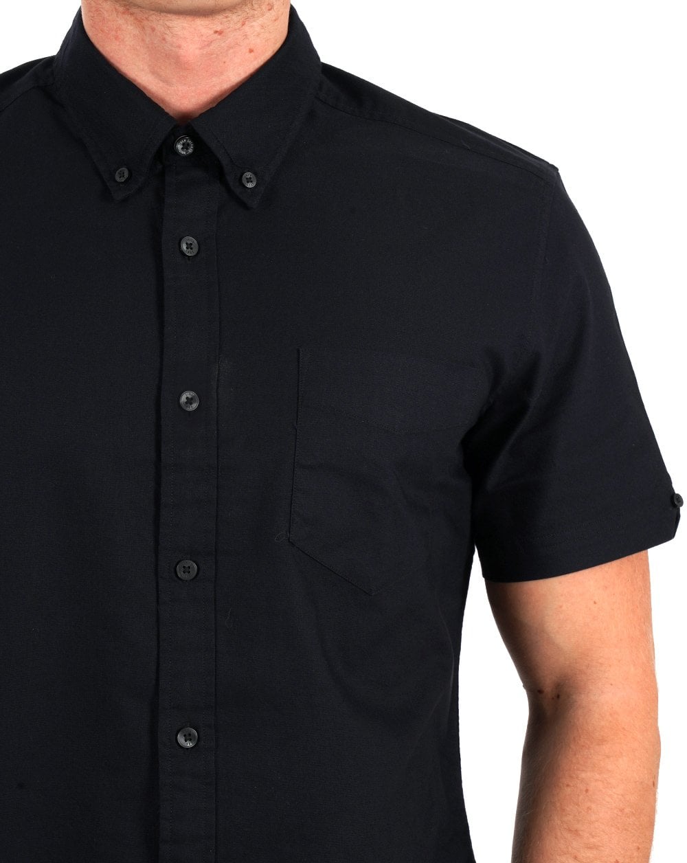 Ben Sherman Signature Organic Oxford Shirt Black