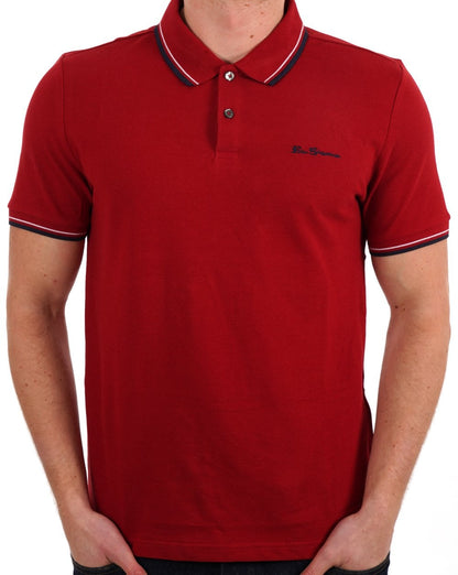 Ben Sherman Polo Shirt Red