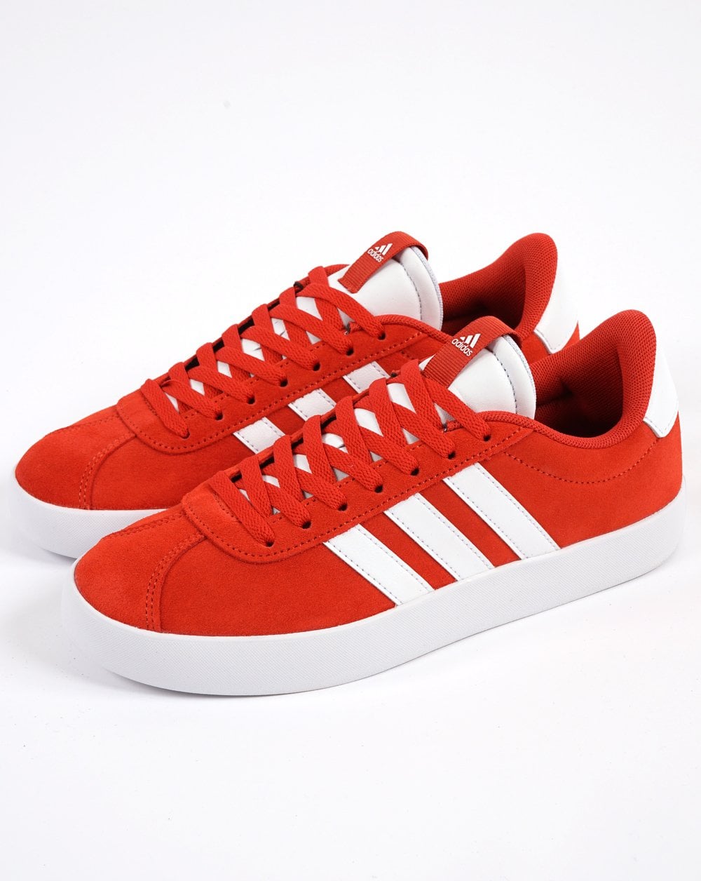 Adidas VL Court 3.0 Trainers Pre Loved Red/White