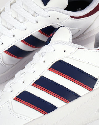 Adidas Courtbeat Trainers White/Dark Blue/Red