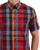 Ben Sherman Large Madras Check SS Shirt Scarlet