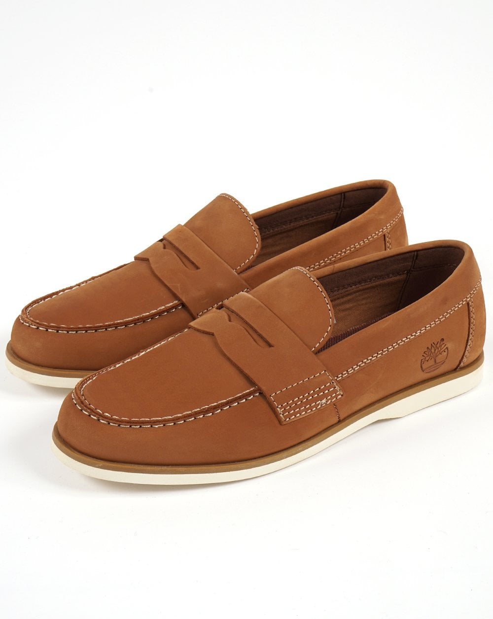 Timberland Venetian Classic Boat Shoe Saddle Rust Nubuck