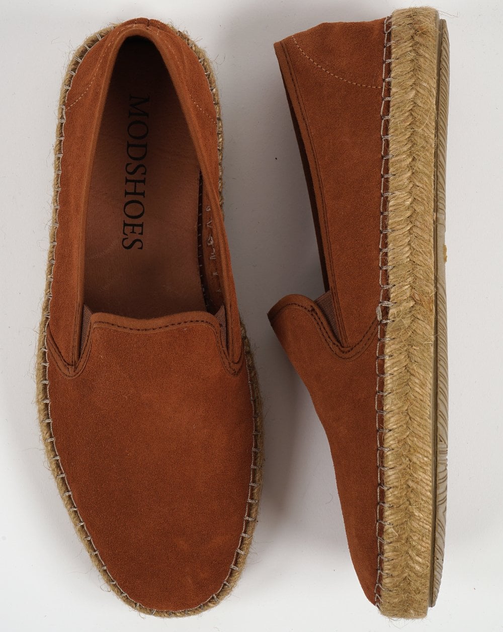 80s Casual Classics Ibiza Suede Espadrilles Tan