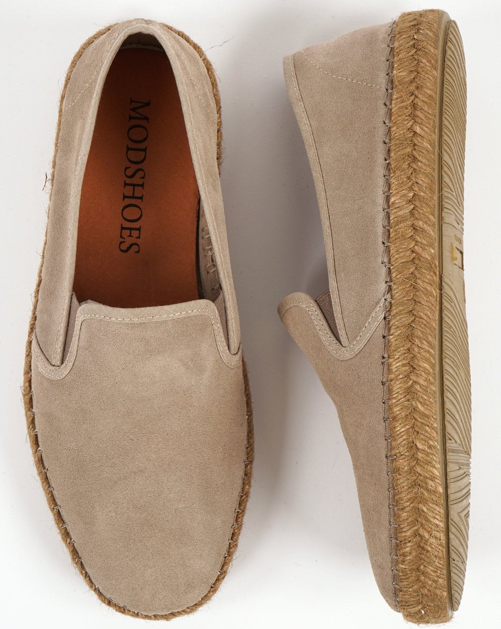 80s Casual Classics Ibiza Suede Espadrilles Stone