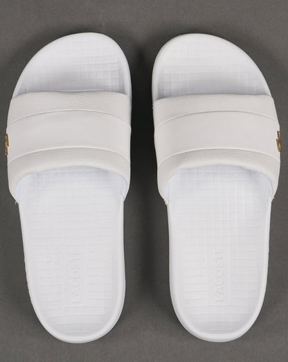 Lacoste Serve Hybrid Slide White