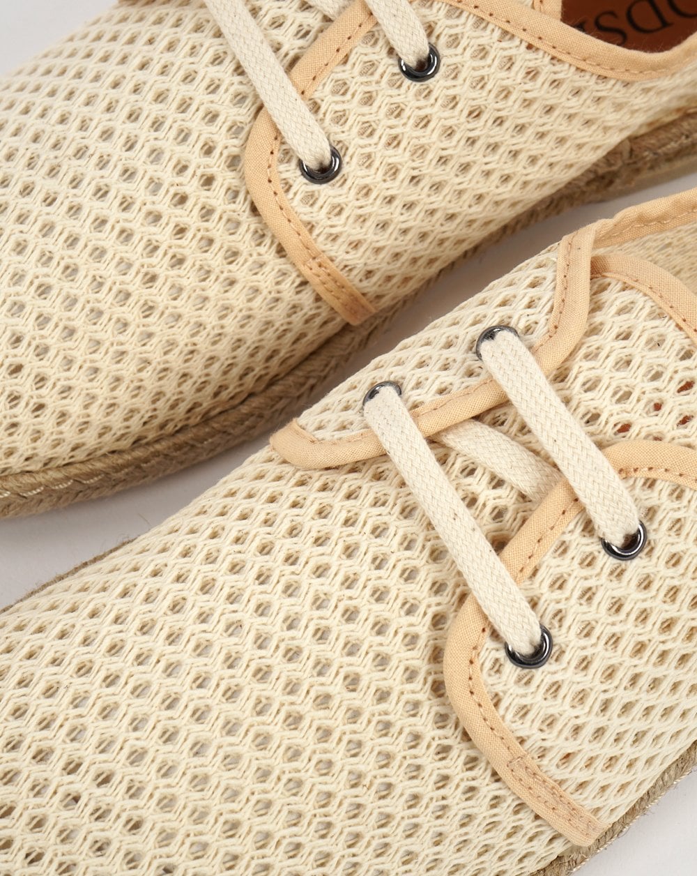 80s Casual Classics Paulo Mesh Lace Up Cream
