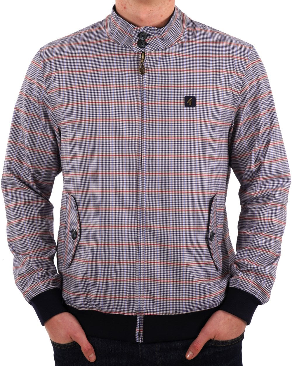 Gabicci Vintage Hadrian Check Jacket Thames