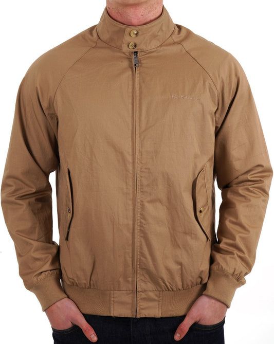Ben Sherman Harrington Jacket Sand