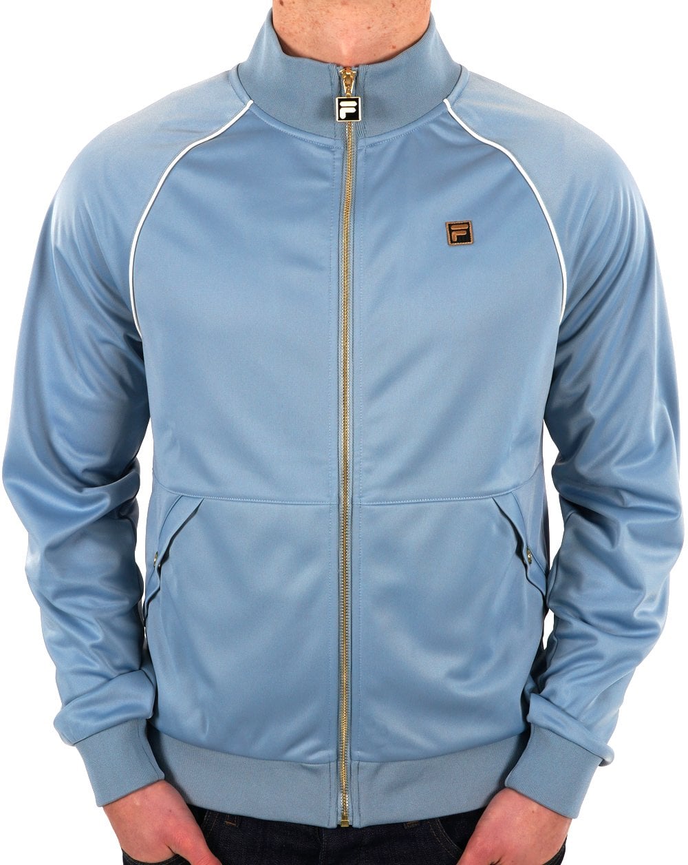 Fila Gold Tristan Track Top Cool Blue