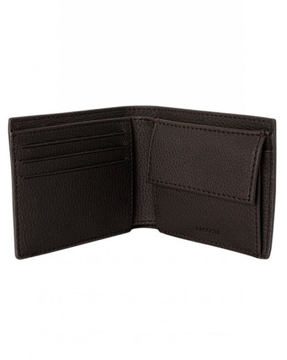 Lacoste Billfold Coin Wallet Brown