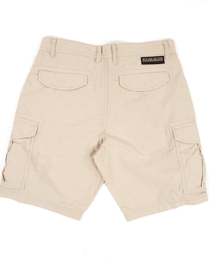 Napapijri Noto 2.0 Bermuda Shorts Beige Silver