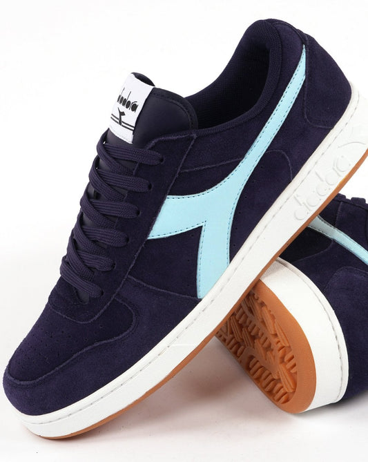 Diadora MB Elite Trainer Navy- Sky Suede Exclusive