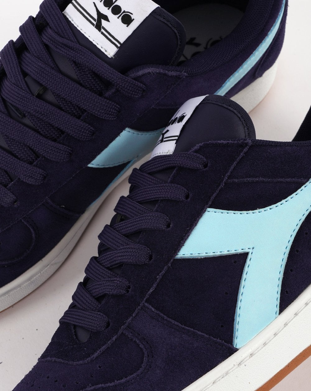 Diadora MB Elite Trainer Navy- Sky Suede Exclusive