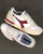 Diadora ED Moses Camaro Trainer White Burgundy