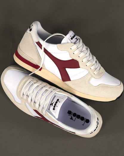 Diadora ED Moses Camaro Trainer White Burgundy