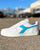 Diadora MB Elite Trainer White 80s Turq Exclusive