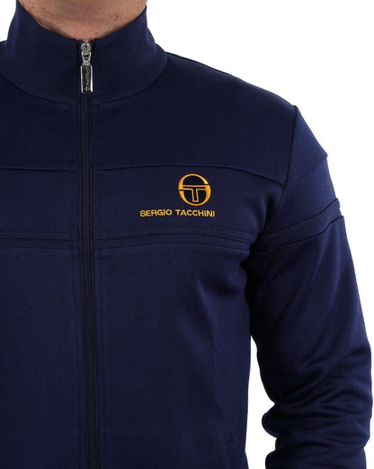 Sergio Tacchini Masters Track Top Navy Gold