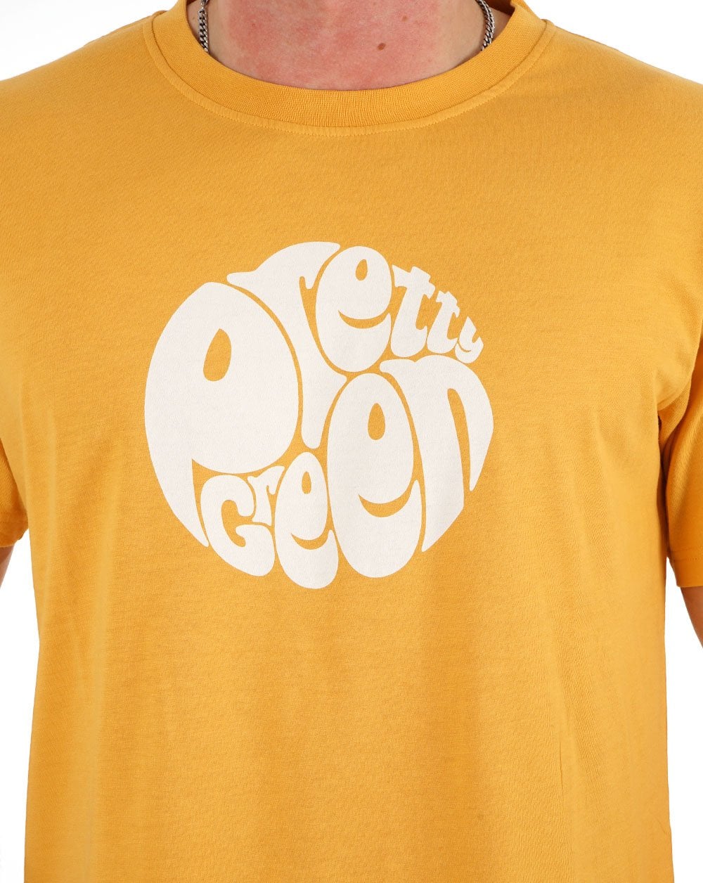 Pretty Green Gillespie T-shirt Yellow