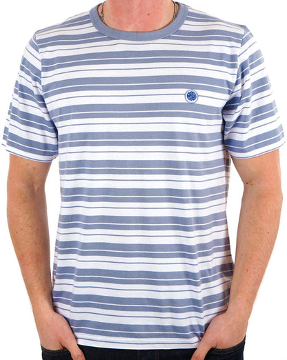 Pretty Green Capella Stripe T-shirt Blue