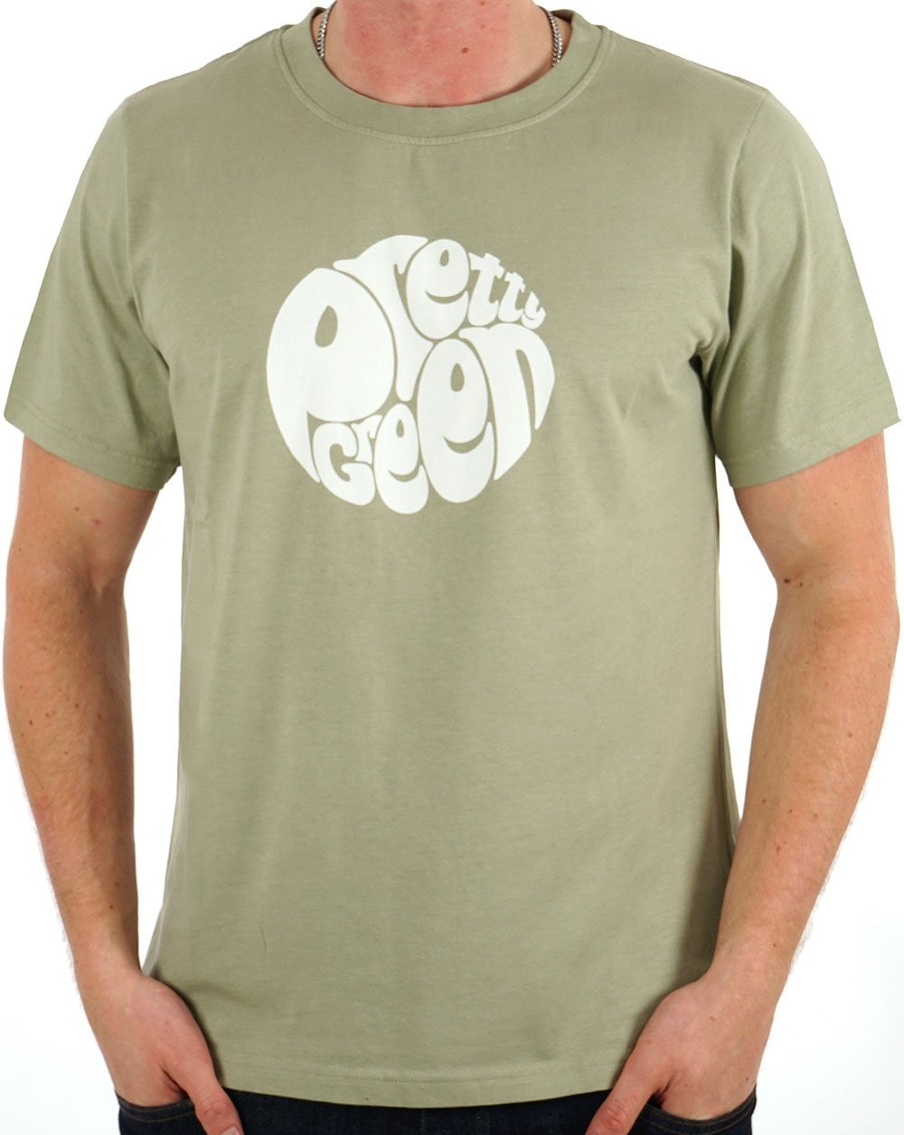 Pretty Green Gillespie T-shirt Sage
