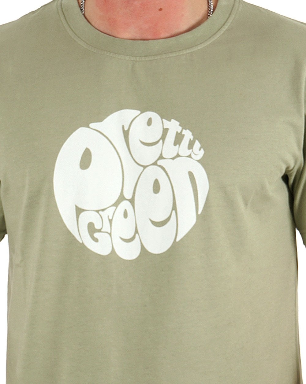 Pretty Green Gillespie T-shirt Sage