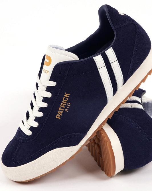 Patrick Patrick Rio Trainers Navy White