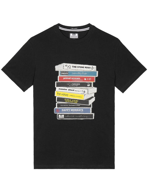 Weekend Offender Cassettes T-shirt Black