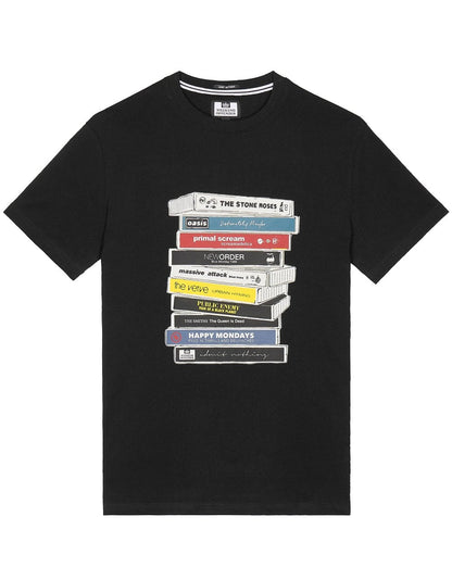 Weekend Offender Cassettes T-shirt Black